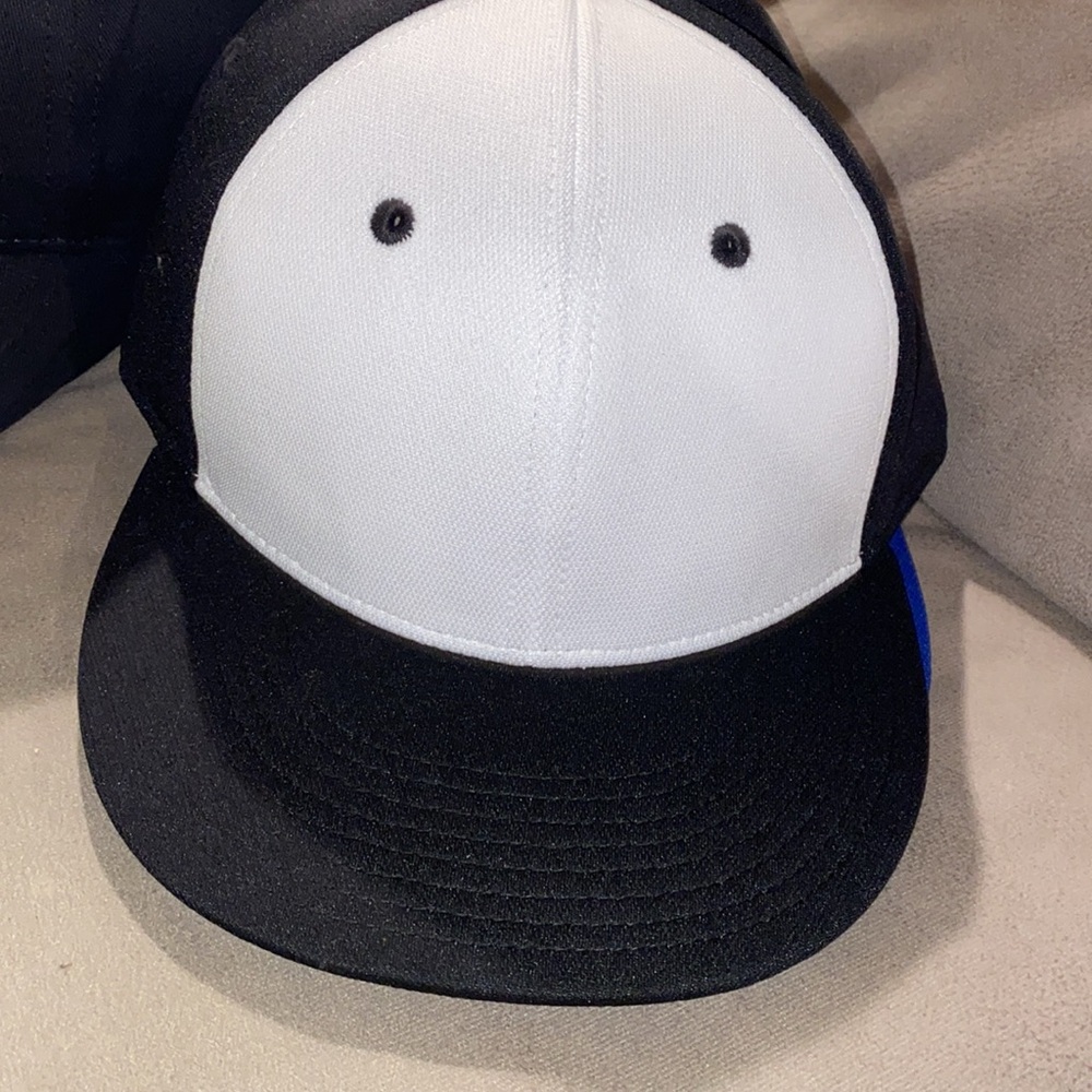 9 Solid Black Baseball Caps - image 2